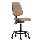 E Com Seatin, Inc. Medium Bench Height Vinyl Chairs with Foot Ring VMBCH-MB-RT-T1-A0-RC-8584 1.0 Each-MDL-EOCMBA0RC8584