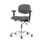 Eo2 Concepts Class 100 Desk-Height Cleanroom Chairs NCR-VDHCH-CR-T0-A1-RG-8605 1.0 Each-MDL-EOCNCC1RG865