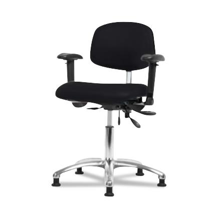 Eo2 Concepts Class 100 Desk-Height Cleanroom Chairs NCR-VDHCH-CR-T1-A1-RG-8540 1.0 Each-MDL-EOCNCCA1RG854