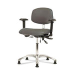 Eo2 Concepts Class 100 Desk-Height Cleanroom Chairs NCR-VDHCH-CR-T1-A1-RG-8605 1.0 Each-MDL-EOCNCCA1RG865
