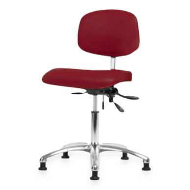 Eo2 Concepts Class 100 Desk-Height Cleanroom Chairs NCR-VDHCH-CR-T0-A0-RG-8569 1.0 Each-MDL-EOCNCCRG8569