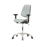 Eo2 Concepts Class 100 Desk-Height Cleanroom Chairs with Medium Back NCR-VDHCH-MB-CR-T1-A1-CC-8567 1.0 Each-MDL-EOCNCMBC8567