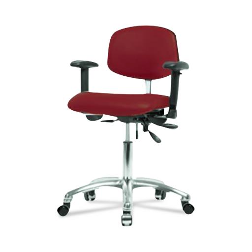 Eo2 Concepts Class 100 Desk-Height Cleanroom Chairs NCR-VDHCH-CR-T1-A1-CC-8569 1.0 Each-MDL-EOCNCRV118569
