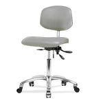 Eo2 Concepts Class 100 Desk-Height Cleanroom Chairs NCR-VDHCH-CR-T0-A0-CC-8567 1.0 Each-MDL-EOCNCRVDC8567