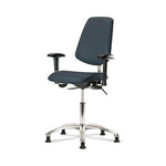 Eo2 Concepts Class 100 Desk-Height Cleanroom Chairs with Medium Back NCR-VDHCH-MB-CR-T1-A1-RG-8582 1.0 Each-MDL-EOCNCRVDH8582