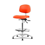 Eo2 Concepts Class 100 High Bench-Height Cleanroom Chairs NCR-VHBCH-CR-T1-A0-CF-RG-8613 1.0 Each-MDL-EOCNCVHBC8613