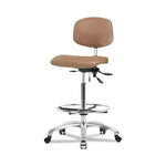 Eo2 Concepts Class 100 High Bench-Height Cleanroom Chairs NCR-VHBCH-CR-T1-A0-CF-CC-8584 1.0 Each-MDL-EOCNCVHT18584