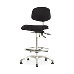 Eo2 Concepts Class 100 Cleanroom Medium Bench-Height Chairs NCR-VMBCH-CR-T1-A0-CF-RG-8540 1.0 Each-MDL-EOCNCVMT1A854