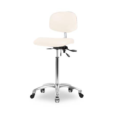 Eo2 Concepts Class 100 Cleanroom Medium Bench-Height Chairs NCR-VMBCH-CR-T1-A0-NF-CC-8501 1.0 Each-MDL-EOCNVM1ANF851