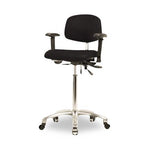 Eo2 Concepts Class 100 Cleanroom Medium Bench-Height Chairs NCR-VMBCH-CR-T0-A1-NF-CC-8540 1.0 Each-MDL-EOCNVM1N854