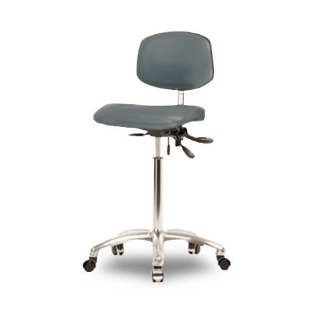Eo2 Concepts Class 100 Cleanroom Medium Bench-Height Chairs NCR-VMBCH-CR-T0-A0-NF-CC-8546 1.0 Each-MDL-EOCNVMN8546