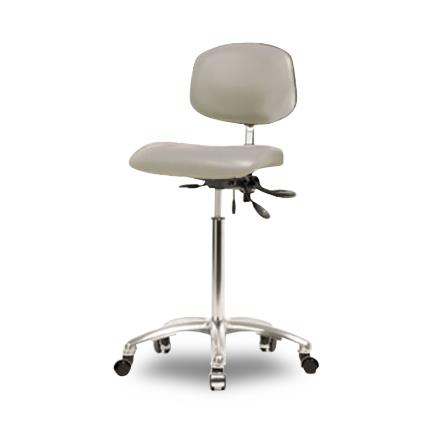 Eo2 Concepts Class 100 Cleanroom Medium Bench-Height Chairs NCR-VMBCH-CR-T0-A0-NF-CC-8567 1.0 Each-MDL-EOCNVMN8567