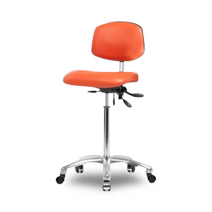 Eo2 Concepts Class 100 Cleanroom Medium Bench-Height Chairs NCR-VMBCH-CR-T0-A0-NF-CC-8613 1.0 Each-MDL-EOCNVMN8613