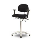 Eo2 Concepts Class 100 Cleanroom Medium Bench-Height Chairs NCR-VMBCH-CR-T0-A1-NF-RG-8540 1.0 Each-MDL-EOCNVMNFRG854