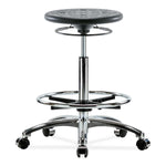 E Com Seatin, Inc. Huron High Bench-Height Stools IPHBSO-CR-CF-CC-BLK 1.0 Each-MDL-EOCOCRCFCCBLK