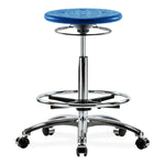 E Com Seatin, Inc. Huron High Bench-Height Stools IPHBSO-CR-CF-CC-BLU 1.0 Each-MDL-EOCOCRCFCCBLU