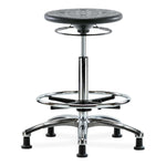 E Com Seatin, Inc. Huron High Bench-Height Stools IPHBSO-CR-CF-RG-BLK 1.0 Each-MDL-EOCOCRCFRGBLK