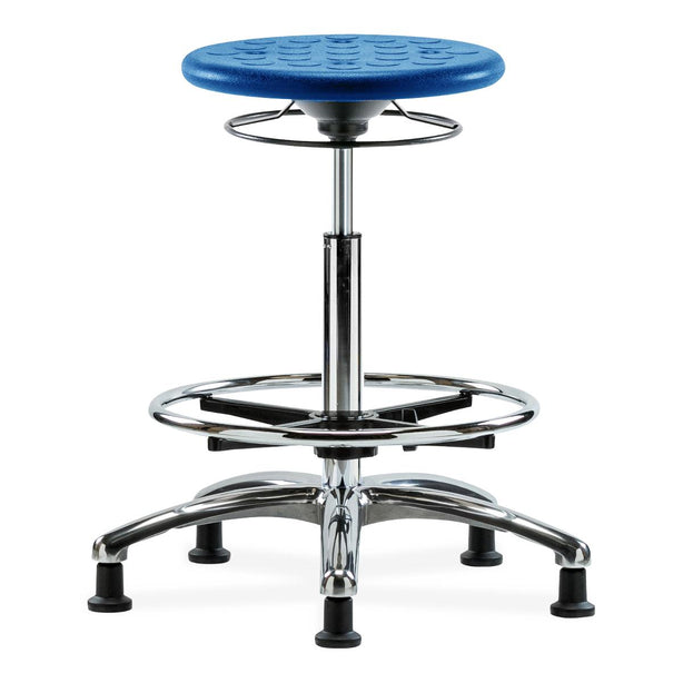 E Com Seatin, Inc. Huron High Bench-Height Stools IPHBSO-CR-CF-RG-BLU 1.0 Each-MDL-EOCOCRCFRGBLU