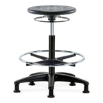E Com Seatin, Inc. Huron High Bench-Height Stools IPHBSO-RG-CF-RG-BLK 1.0 Each-MDL-EOCORGCFRGBLK
