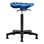E Com Seatin, Inc. Polyurethane Tractor Standing-Height Stools without Foot Rest PTHBST-RG-NF-RG-BLU 1.0 Each-MDL-EOCPBRGNFRGBU
