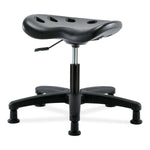E Com Seatin, Inc. Polyurethane Tractor Desk High Stool Without Foot Ring PTDHSL-RG-RG-BLK 1.0 Each-MDL-EOCPDSLRGRGBK