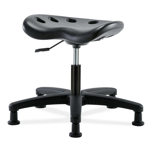 E Com Seatin, Inc. Polyurethane Tractor Desk High Stool Without Foot Ring PTDHSL-RG-RG-BLK 1.0 Each-MDL-EOCPDSLRGRGBK