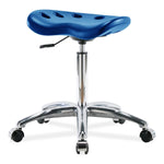 E Com Seatin, Inc. Polyurethane Tractor Stools without Foot Rings PTMBSL-CR-NF-CC-BLU 1.0 Each-MDL-EOCPMCRNFCCBU