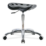 E Com Seatin, Inc. Polyurethane Tractor Medium Bench-Height Stools PTMBSL-RG-NF-RC-BLK 1.0 Each-MDL-EOCPMRGNFRCBK