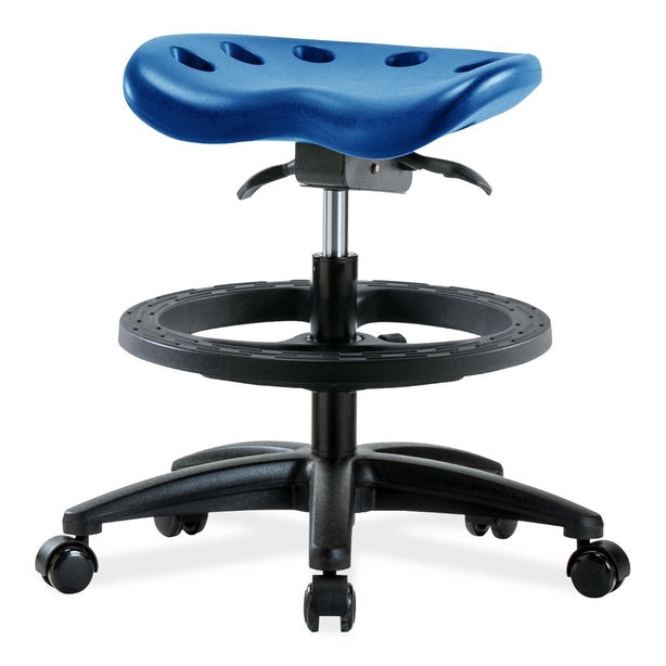 Polyurethane Tractor Stools - PTMBSO-RG-BF-RC-BLU - 1 Each - MDL-EOCRGBFRCBLU