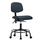 E Com Seatin, Inc. E Com Seating Desk-Height Chairs with Round Tube Base VDHCH-RT-T1-A0-RC-8582 1.0 Each-MDL-EOCRTT1A08582