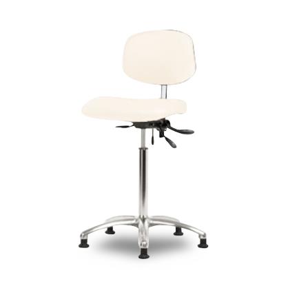 Eo2 Concepts Class 100 Cleanroom Medium Bench-Height Chairs NCR-VMBCH-CR-T0-A0-NF-RG-8501 1.0 Each-MDL-EOCRVMBCRNF1