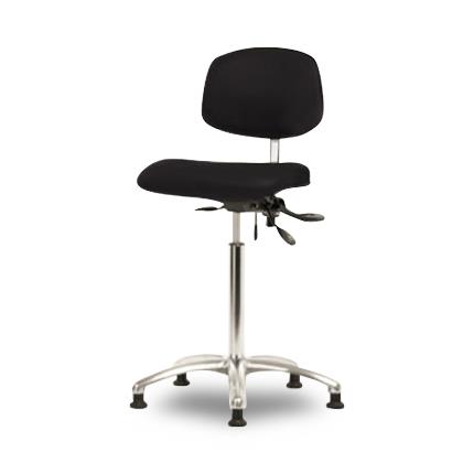 Eo2 Concepts Class 100 Cleanroom Medium Bench-Height Chairs NCR-VMBCH-CR-T0-A0-NF-RG-8540 1.0 Each-MDL-EOCRVMBCRNF4