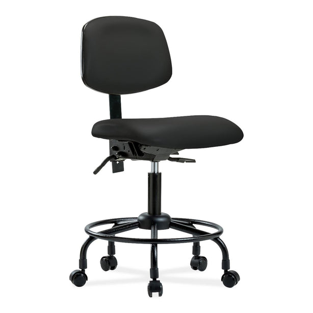 E Com Seatin, Inc. E Com Seating Desk-Height Chairs with Round Tube Base VDHCH-RT-T1-A0-RC-8540 1.0 Each-MDL-EOCT1A0RC8540