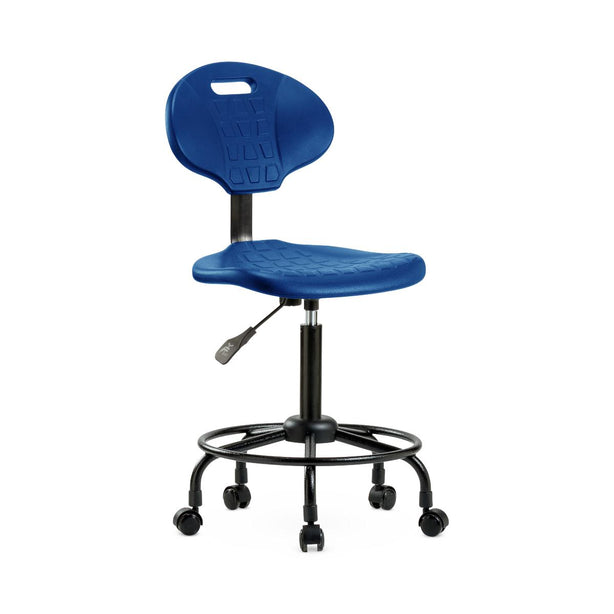 E Com Seatin, Inc. Erie Medium Bench-Height Chairs TPMBCH-RT-A0-RC-BLU 1.0 Each-MDL-EOCTCTA0RCBLU