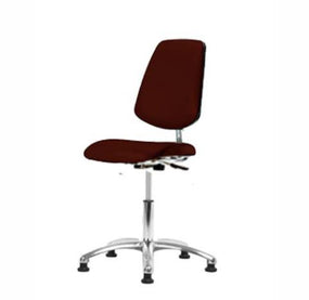 Eo2 Concepts Class 10 Cleanroom Vinyl Medium Bench-Height Chair w / Medium Back - EORVCNFRG8569