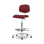 Eo2 Concepts Class 10 Cleanroom High Bench-Height Chairs CLR-VHBCH-CR-CF-RG-8569 1.0 Each-MDL-EORVHBCRG8569