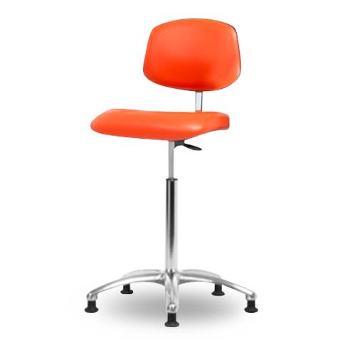 Eo2 Concepts Class 10 Cleanroom Medium Bench-Height Chairs CLR-VMBCH-CR-NF-RG-8613 - 1.0 Each
