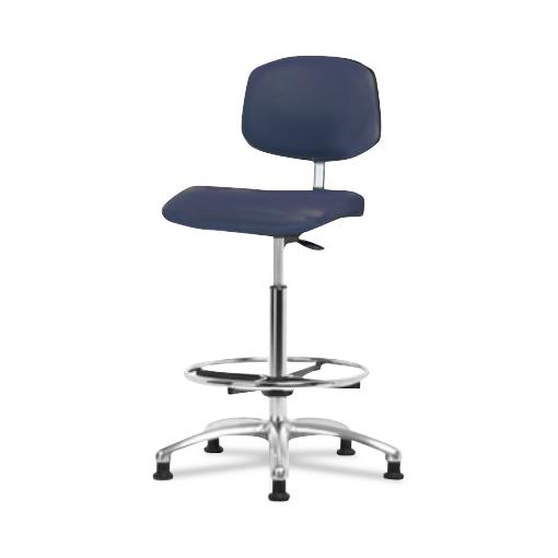 Eo2 Concepts Class 10 Cleanroom Medium Bench-Height Chairs CLR-VMBCH-CR-CF-RG-8582 - 1.0 Each