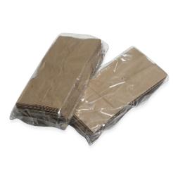 Elkay Plastics Co 15G-042010 Low-Density Gusset Bag, Clear, 1.5 mil, 4" x 2" x 10" - MDL-EPC15G042010 - 1000 Each