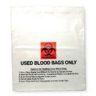 Elkay Plastics Co Used-Blood Used Blood Transport Bag, 2 mil Thick, 10" x 10" - EPC20F1010UB