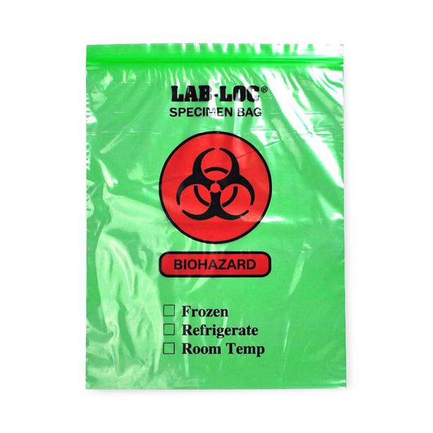 Elkay Reclosable 2-Wall Specimen Transfer Bag - LAB221215GE - 1000 Each - MDL-EPC221215GE