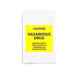 Elkay Plastics Co Hazardous Drug Bag, 4-Mil Thick, 4" x 6" - F40406HDB - 1000 Each