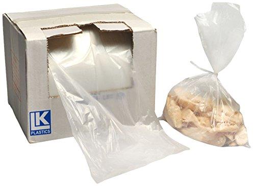 Elkay Plastics Co Ties BOR751014 Utility Bag on Roll with Twist Tie, Clear, 0.75 mm - MDL-EPC751014AEA - 1 Each