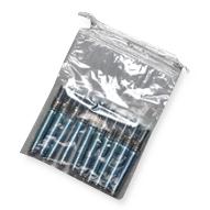 Elkay Plastics Co Polyethylene DS20408 Pull-Tite Drawstring Bag, Polypropylene, 2 mil Thick, 4" x 8" - MDL-EPCDS20408 - 2000 Each