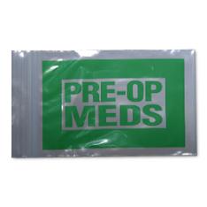 Elkay Plastics Co F20406PM Pre-Op Meds Bag, Reclosable, 2 mil Thick, 4" x 6" - MDL-EPCF20406PM - 1000 Each