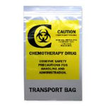 Elkay Plastics Co F41215CTB Chemo Transfer Zip Bag, 4 mil Thick, 12" x 15" - MDL-EPCF41215CTB - 500 Each