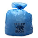 Elkay Plastics Co Inc Elkay Blue Soiled Linen Bag HD33BE - 250.0 Each