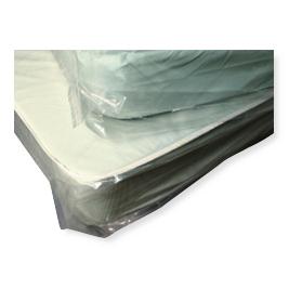 Elkay Plastics Co Bags KP72 Pillow-Top Mattress Cover with Vent, Queen, Clear, 4 mil Thick, 60