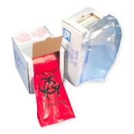 Elkay Plastics Co Linear Low-Density Polyethylene Infectious Waste Liner, Red, 1.5 mil Thick, 31" x 43", 33 gal. - LBOR3143RE - 70 Each