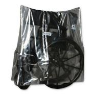 Elkay Plastics Co Equipment Bags and Low-Density Polyethylene Standard Wheelchair Cover, Blue Tint, 1.5 mil Thick, 28" x 22" x 35" - BOR282235B - 150 Each